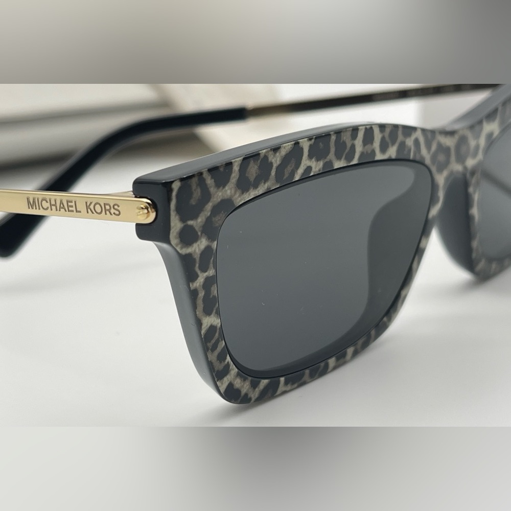 Michael Kors Leopard Print Sunglasses - Picture 7 of 16